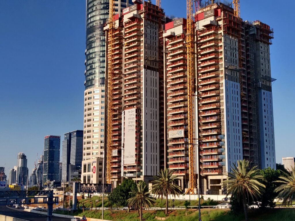 בנייני מגורים חדשים בעיר תל אביב